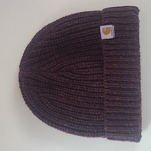 Carhartt WIP Anglistic Beanie Speckled Laker Ribbed Beanie Wine Color